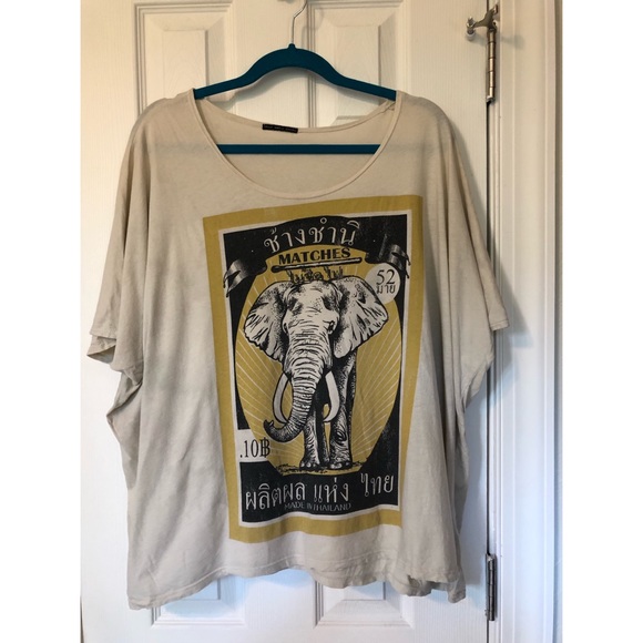 Urban Outfitters Tops - Urban Outfitters Elephant Tee